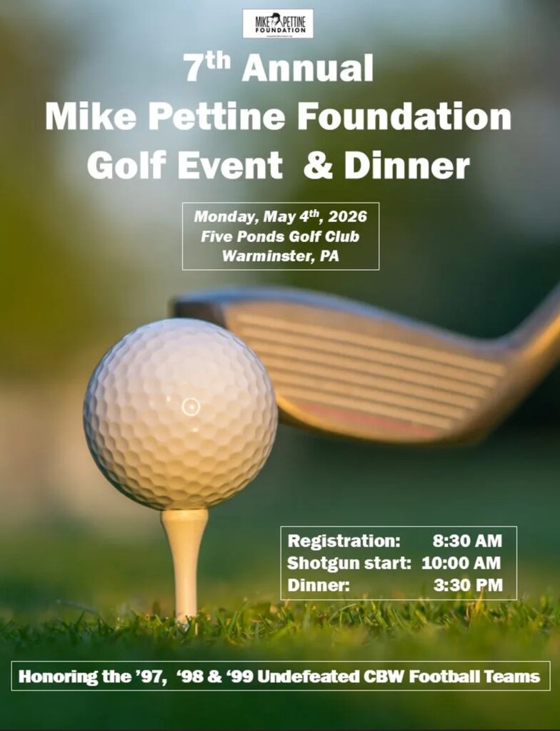 The 2026 Mike Pettine Foundation Golf Event and Dinner